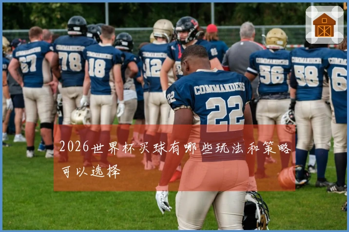 2026世界杯买球有哪些玩法和策略可以选择