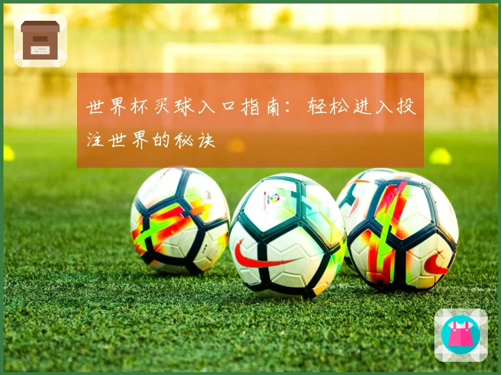 世界杯买球入口指南：轻松进入投注世界的秘诀